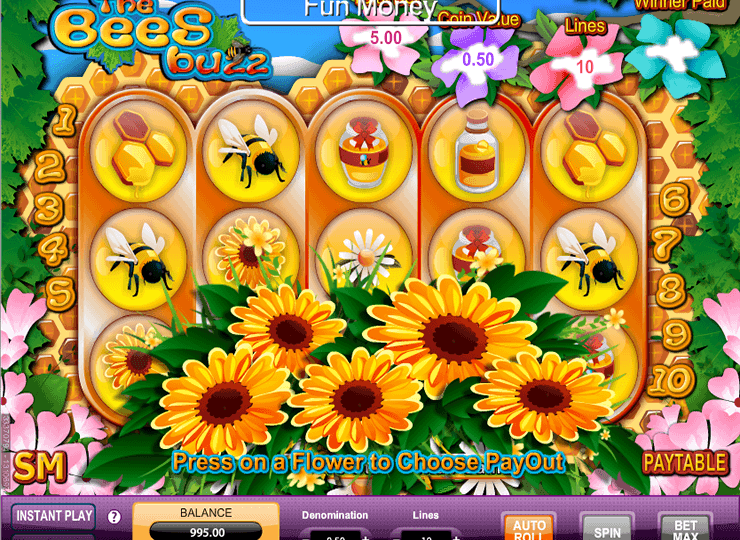 The Bees Buzz Play in Demo Mode – Free