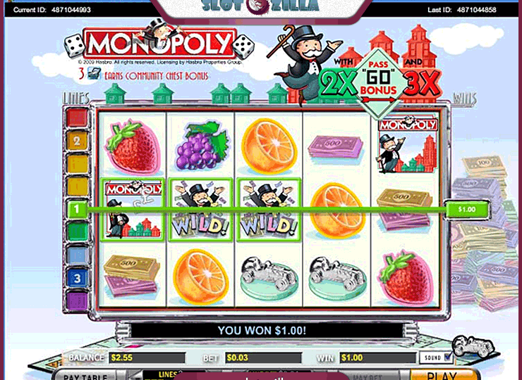 Monopoly slots